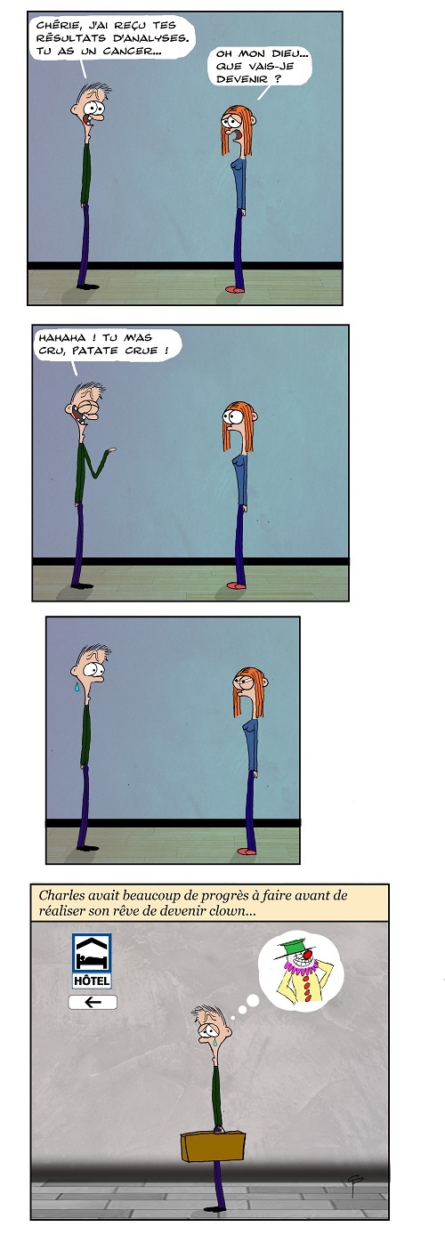 Humoriste, c'est un métier.